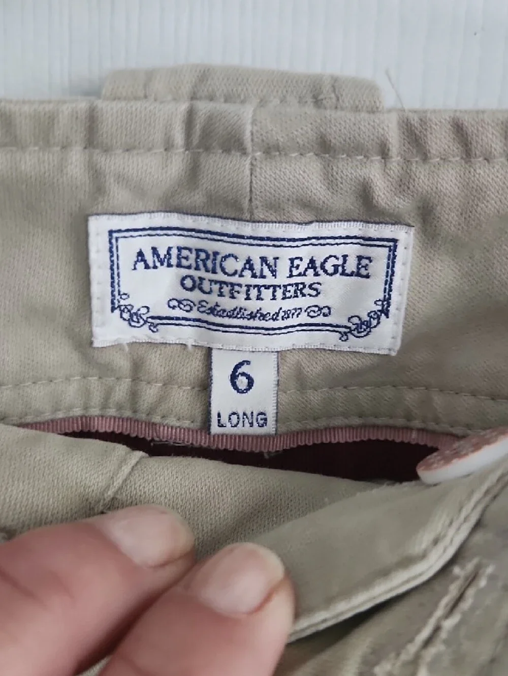 American Eagle Outfitters Beige/Tan Casual Pants
